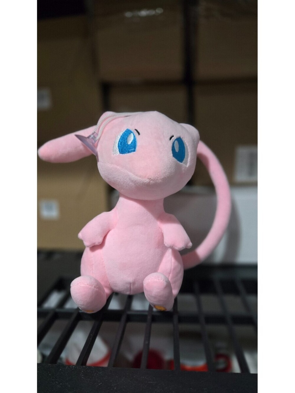 Nintendo Pokémon Mew Plush 8” W/Suction Cup Hanging Plush No Tag GOOD CONDITION